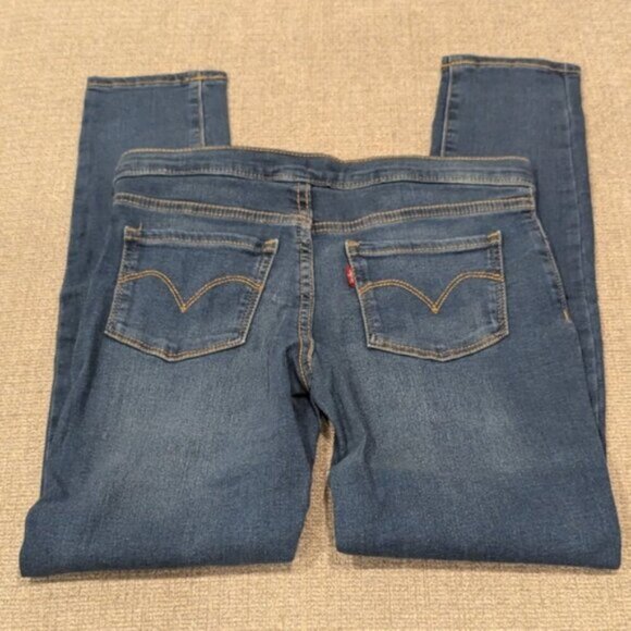 Girl's Levi's 2-pack stretch pull on Mud Rise Jeggings, size 12 - Picture 4 of 9